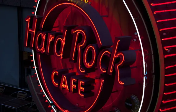 Картинка city, город, Кафе, Hard Rock Cafe, Хард Рок кафе, A cafe