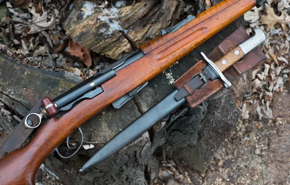 Винтовка, штык нож, 1928, Swiss K11