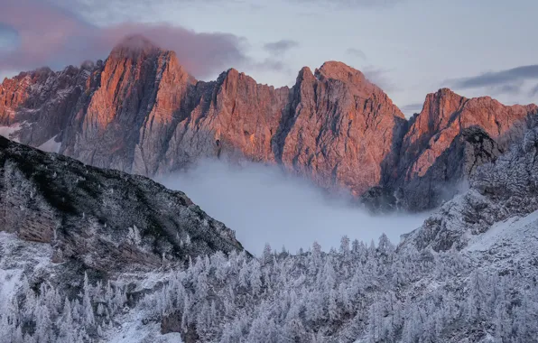 Небо, горы, природа