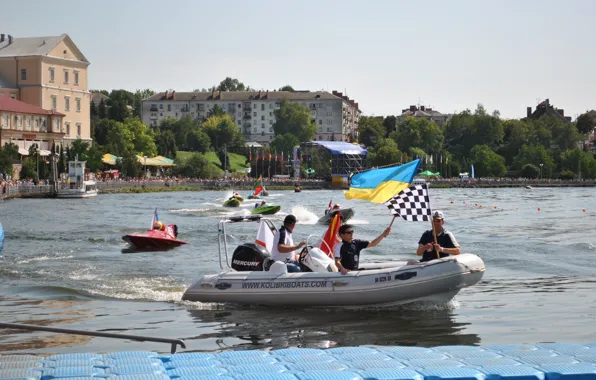 Скорость, лодки, гонки