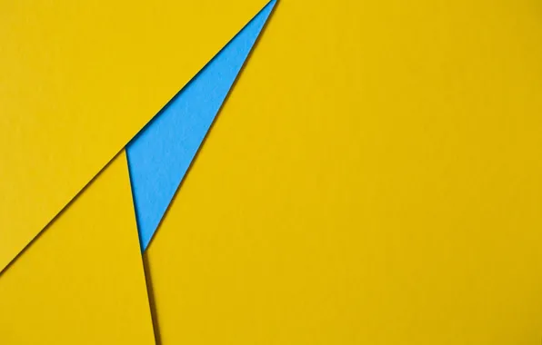 Линии, синий, желтый, абстракция, геометрия, background