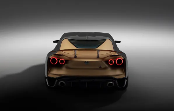 Concept, Nissan, вид сзади, 2018, ItalDesign, GT-R50