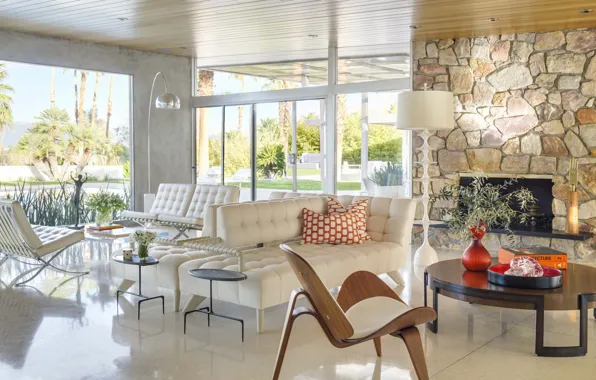 Design, living room, interior, CA, Palm Springs