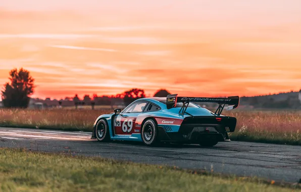 Porsche, Sportcar, Track, Rear, 2019, Porsche 935, Livery, Herberth Motorsport