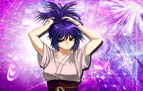 Девушка, аниме, арт, hunter x hunter