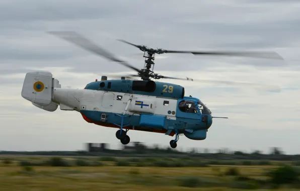 Картинка вертолёт, Камов, противолодочный, Ка-27, корабельный, ВМС Украины