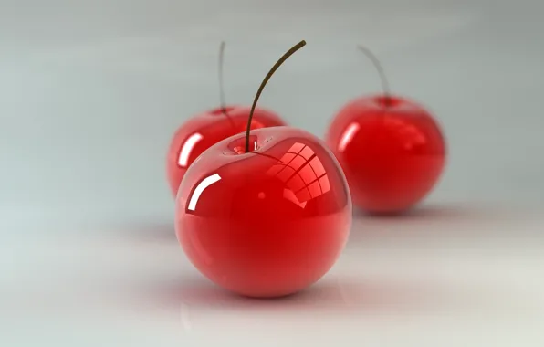 Вишня, красное, ягодки