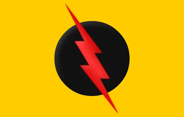 Картинка DC comics, Reverse Flash, Eobard Thawne, minimalistic wall