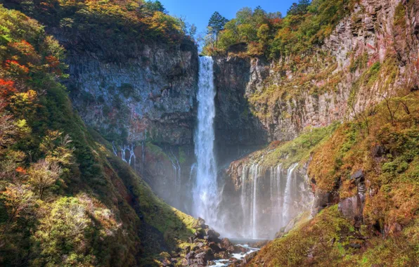 Природа, Водопад, Красота