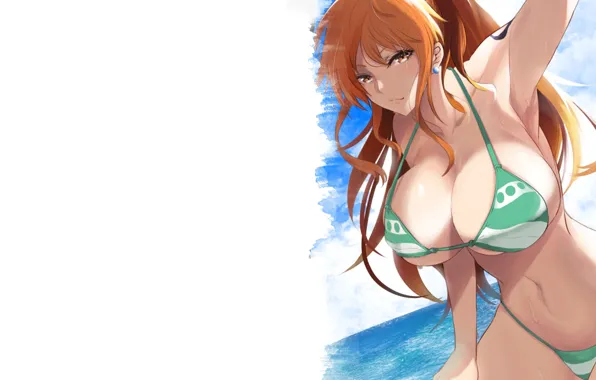 Sexy, anime, pirates, big boobs, babe, bikini, oppai, anime girl