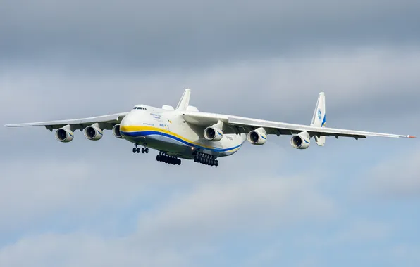 Картинка самолёт, Ан-225, реактивный, транспортный, «Мрия»