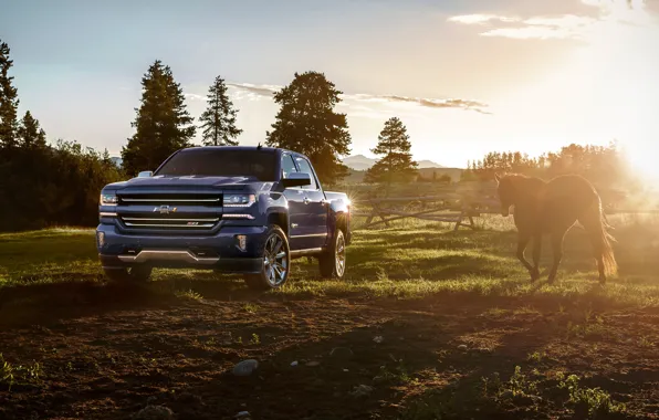 Chevrolet, пикап, 2018, Silverado