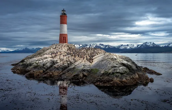 Argentina, Patagonia, Les Eclaireurs Lighthouse
