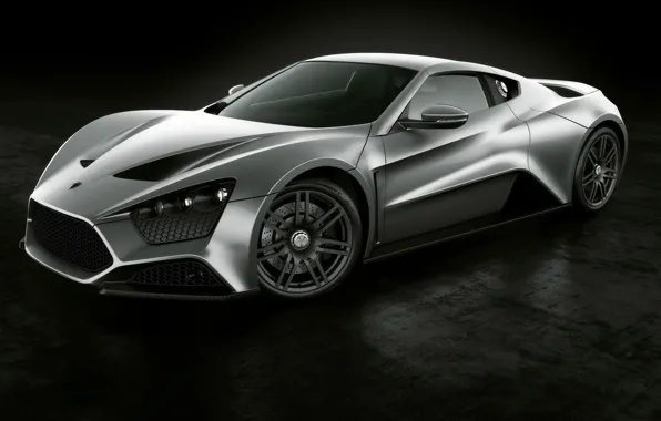 Машина, тачка, supercar, zenvo st1