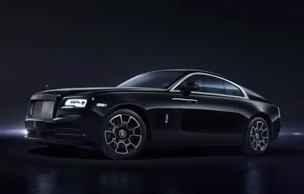 Картинка купе, Rolls-Royce, представителький, Wraith Black Badge
