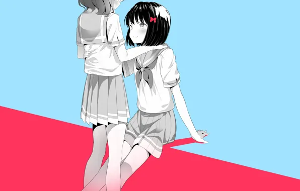 Hibike! euphonium, oumae kumiko, hisaishi kanade, shiratama mochi