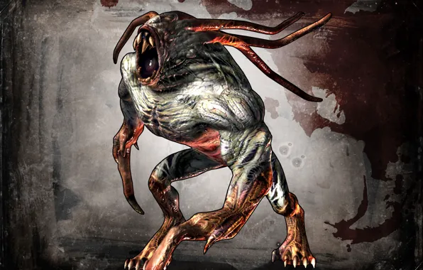 Монстр, отростки, Splatterhouse, морлок
