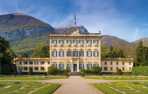 Горы, вилла, Италия, Комо, Villa Sola Cabiati