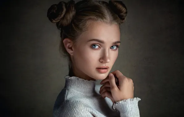 Картинка взгляд, лицо, портрет, Yuriy Nesmelov
