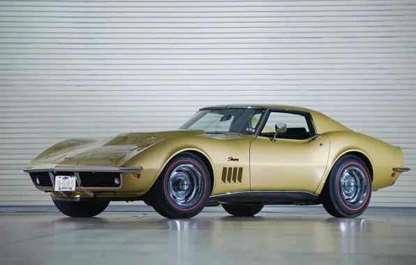 Corvette, Chevrolet, Coupe, Stingray, 1973