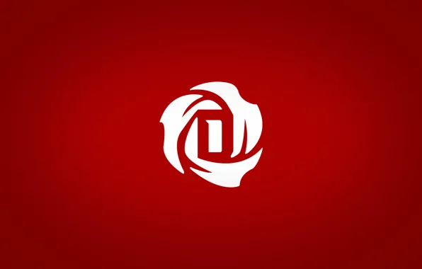 Красный, логотип, logo, NBA, Derrick Rose, D'Rose wallpaper, D'Rose
