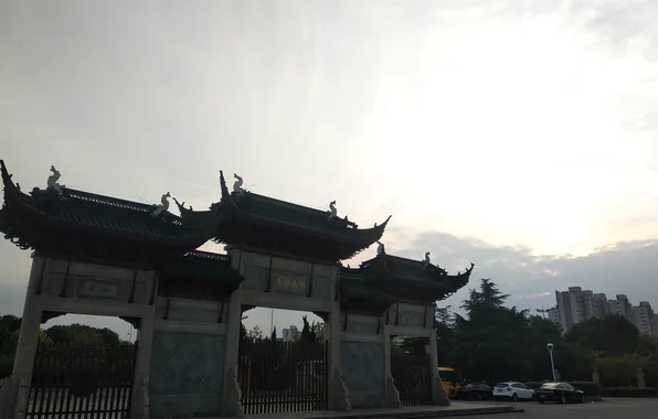 Holiday, door, temple