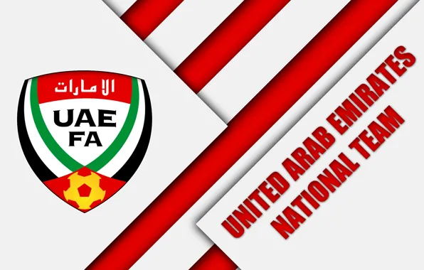 Картинка Logo, Soccer, FIFA, UAE, Emblem, AFC, United Arab Emirates National Football Team