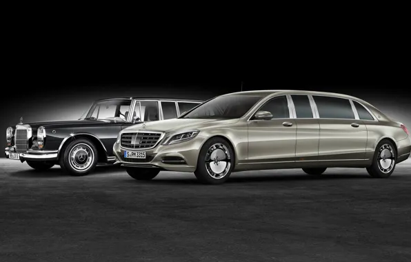 Mercedes, Maybach, мерседес, майбах, Pullman, 2016, S 600, VV222