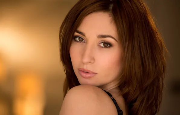 Model, Face, Brown Eyes, Portrait, Looking At Camera, Shay Lauren