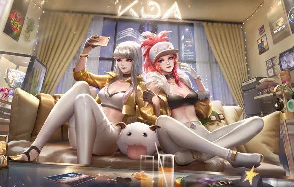 Akali, League Of Legends, Kai'Sa