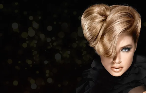 Картинка eyes, blonde, hairstyle