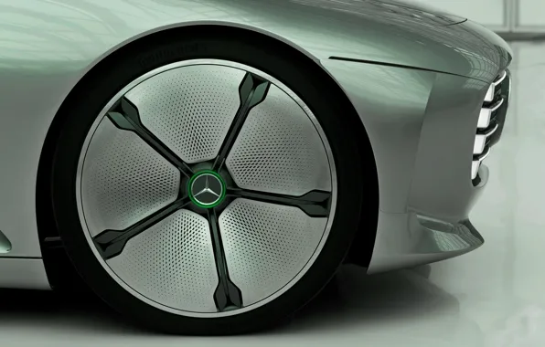 Картинка Mercedes-Benz, колесо, 2015, Intelligent Aerodynamic Automobile, Concept IAA