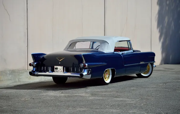 Картинка Eldorado, Cadillac, Blue, Vintage, Convertible, 1955