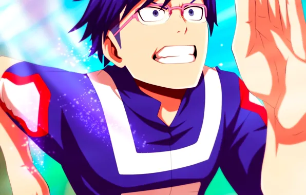 Картинка Тенья Иида, Моя Геройская Академия, My Hero Academia, Boku No Hero Academia