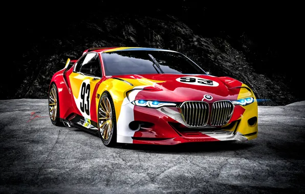 Картинка car, bmw, hommage, csl 3.0