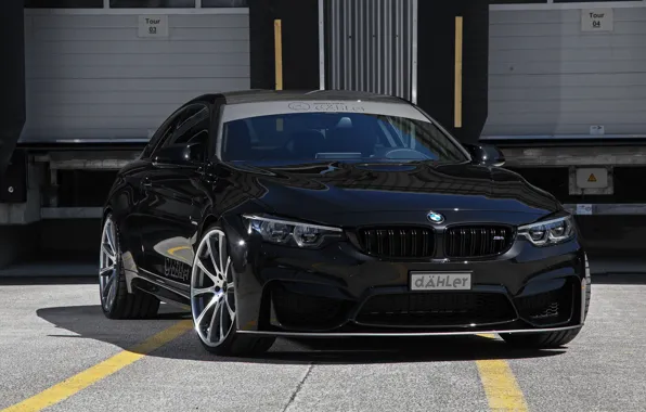 Картинка Coupe, tuning, BMW M4, Competition Package, 2017, dAHLer