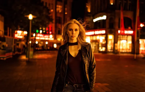Картинка блики, amazing, outdoor, light, mood, beauty, боке, улыбка, блондинка, портрет, модель, pretty, germany, night, приятная, …
