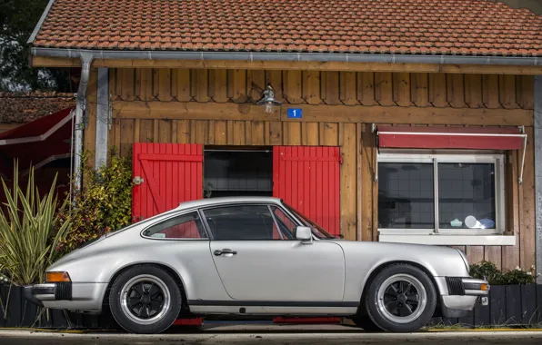 Картинка 911, Porsche, Ретро, Автомобиль, Coupe, Carrera, 3.0, Сбоку