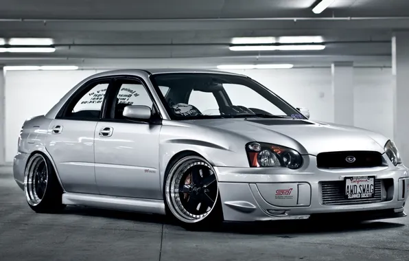 Картинка Subaru, impreza, jdm, underground, sti, low