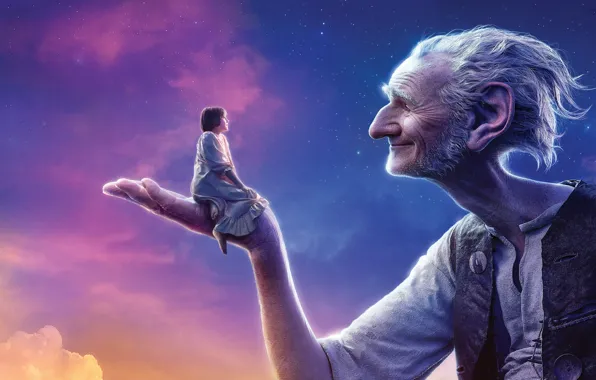 Картинка Girl, Clouds, Sky, Beautiful, Stars, DreamWorks, White, Female, The, Big, Large, Kid, Sunshine, EXCLUSIVE, Sophie, …