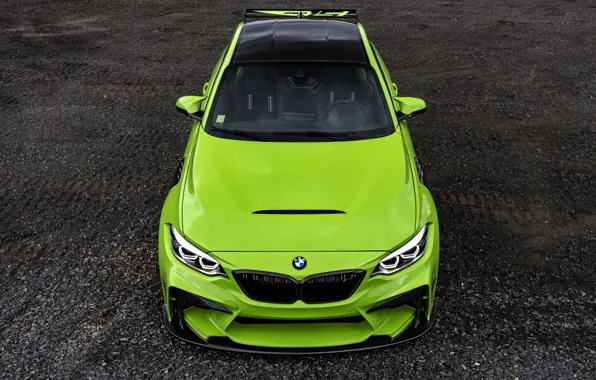 Картинка BMW, Front, Face, Sight, F87, Greem
