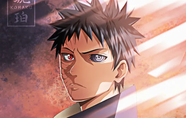 Картинка взгляд, Наруто, Naruto, Обито Учиха
