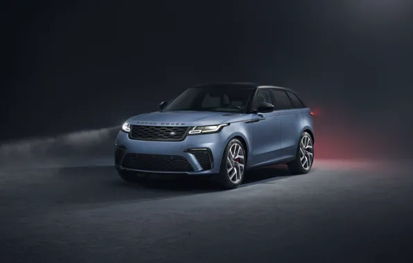 Картинка свет, фары, Машина, фонари, Land Rover, Range Rover, диски, кроссовер