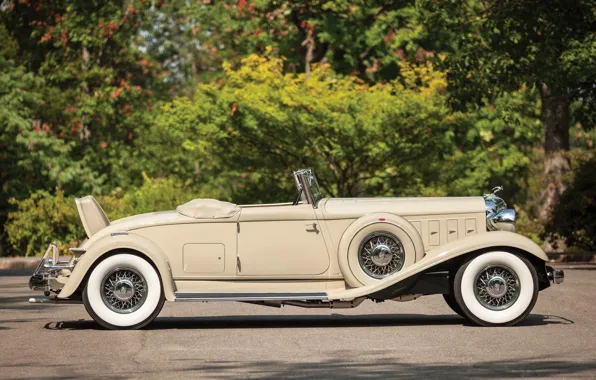 Картинка Roadster, вид сбоку, Convertible, Chrysler Custom Imperial