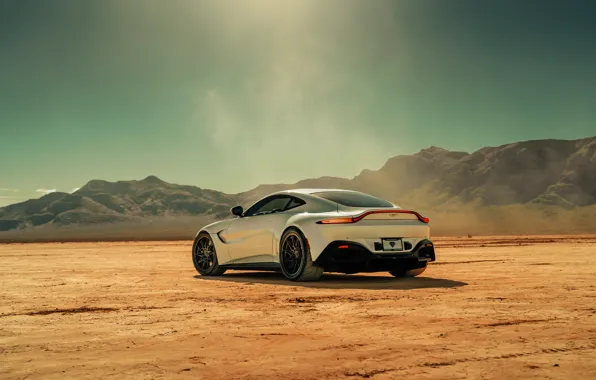 Картинка Aston Martin, Vantage, Rear view