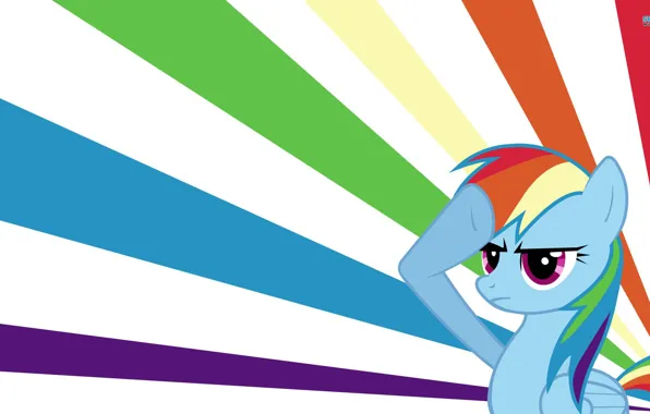 Картинка rainbow dash, My little pony, brony