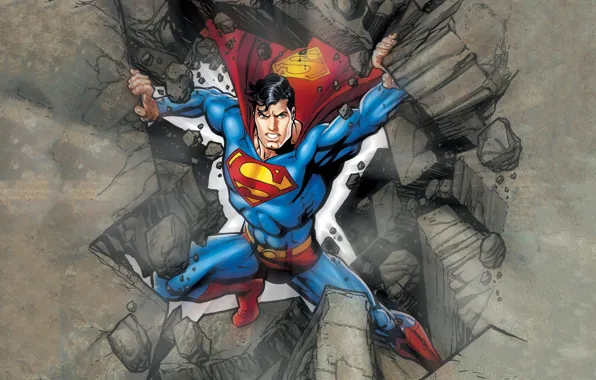 Картинка superman, супергерой, superheroes, DC Comics, Clark Kent, Kal-El