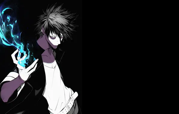 Картинка пламя, Fanart From Pixiv, Даби, Моя Геройская Академия, My Hero Academia, парень, Dabi, Fanart, Boku …