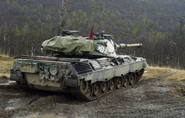 Картинка Норвегия, танк, бронетехника, Leopard 1