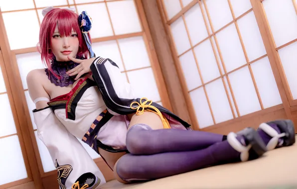 Картинка model, women, cosplay, asian, women indoors, fantasy factory